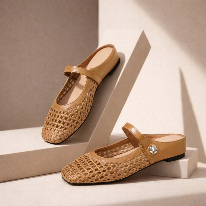 Tressa Orthopedic Mule Flats