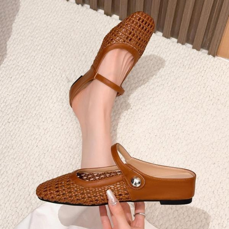 Tressa Orthopedic Mule Flats