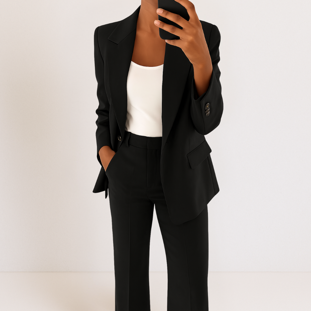 Melynda™ Elegant Two-Piece Suit Set