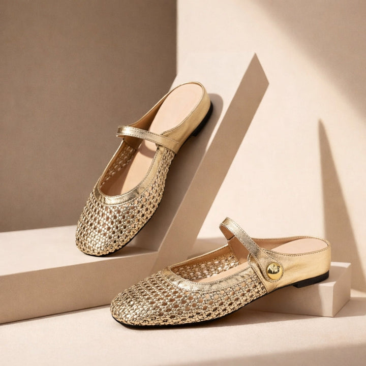 Tressa Orthopedic Mule Flats