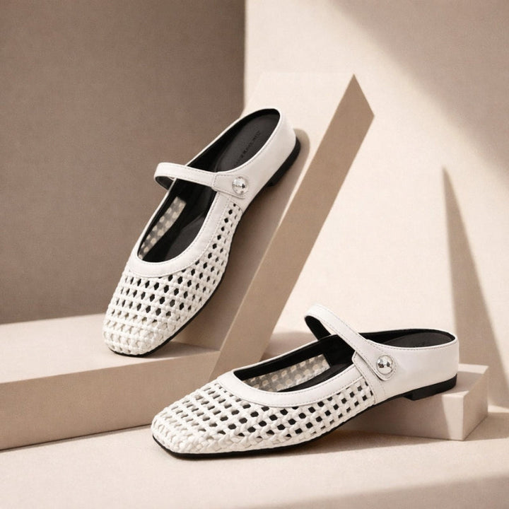 Tressa Orthopedic Mule Flats