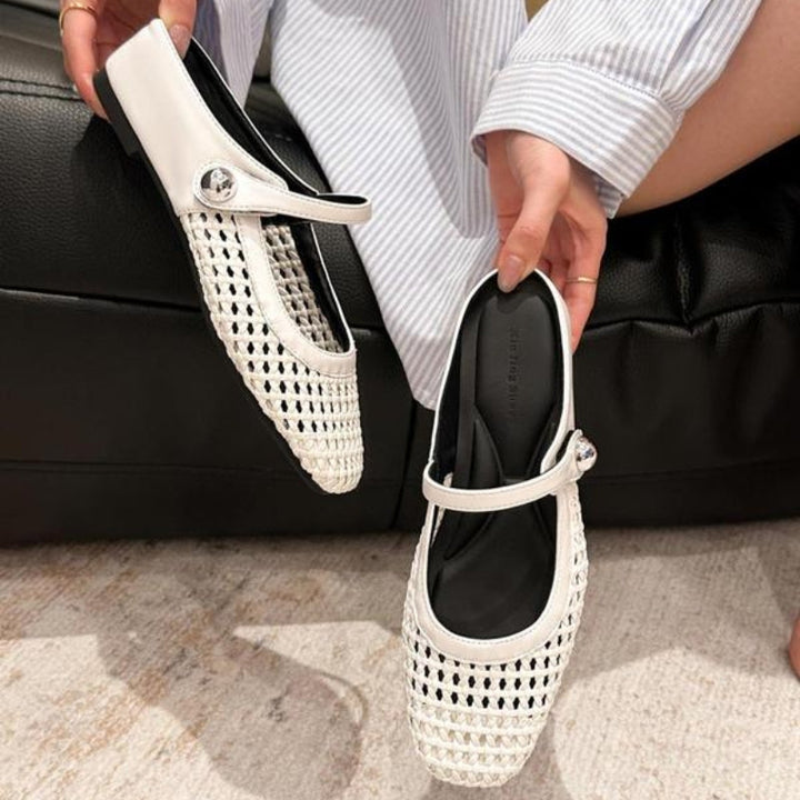 Tressa Orthopedic Mule Flats