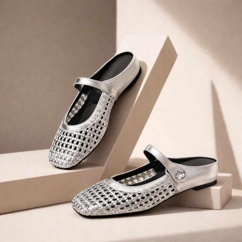 Tressa Orthopedic Mule Flats