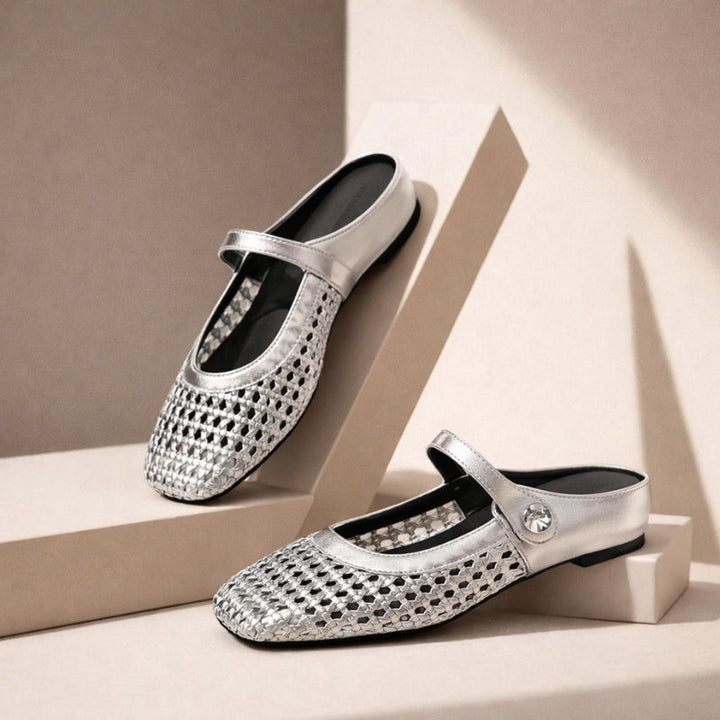 Tressa Orthopedic Mule Flats