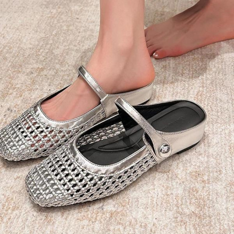 Tressa Orthopedic Mule Flats