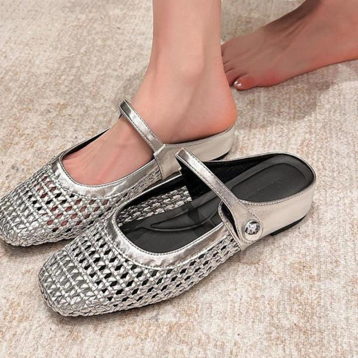 Tressa Orthopedic Mule Flats
