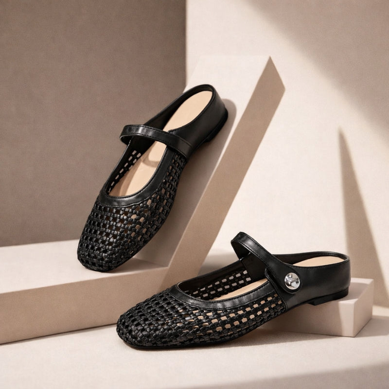 Tressa Orthopedic Mule Flats