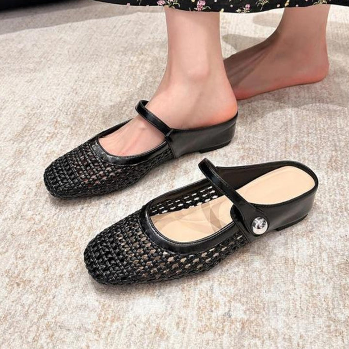 Tressa Orthopedic Mule Flats