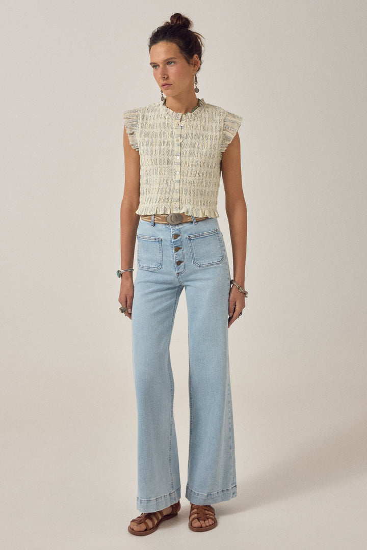 Omaris Sleeveless Blouse