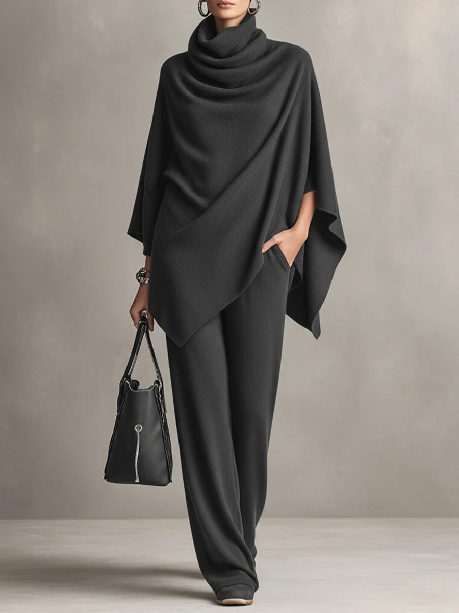 Sarina™ | Chic Draped Two-Piece Set