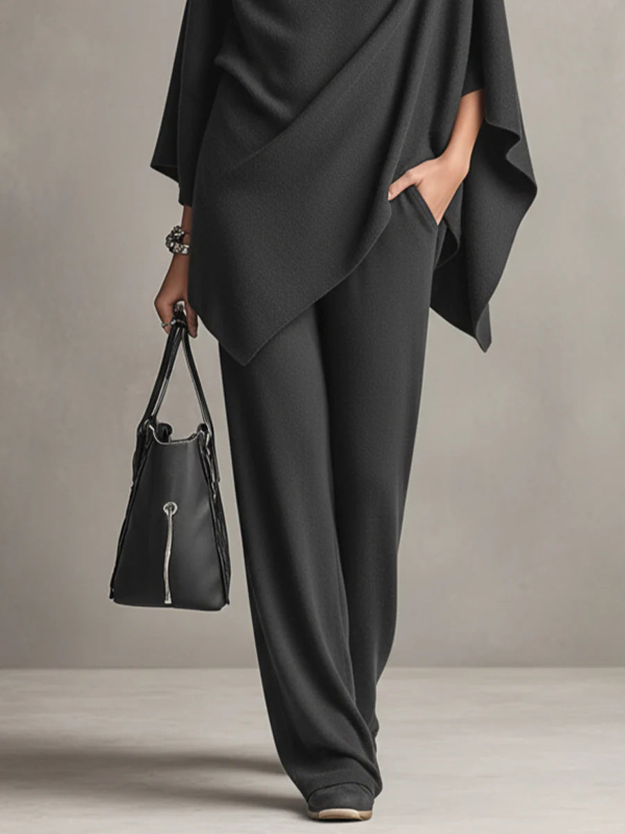 Sarina™ | Chic Draped Two-Piece Set