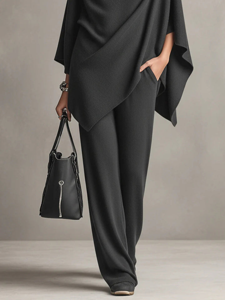 Sarina™ | Chic Draped Two-Piece Set