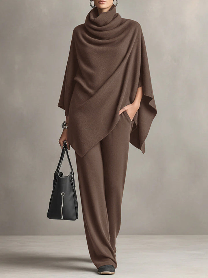 Sarina™ | Chic Draped Two-Piece Set