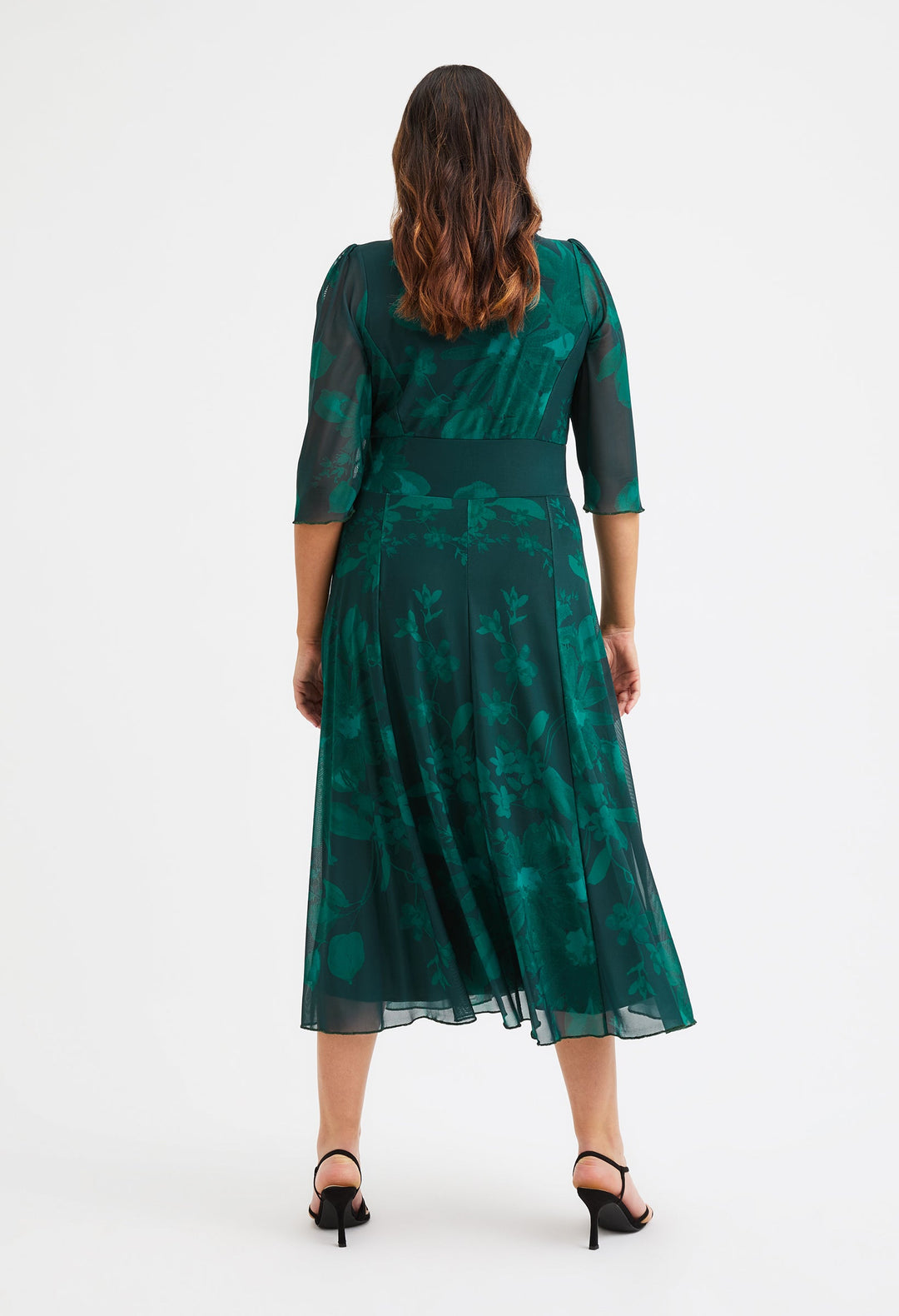 Helena Curve+ Midi Dress