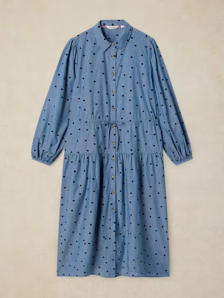 ELSIE EMBROIDERED DRESS