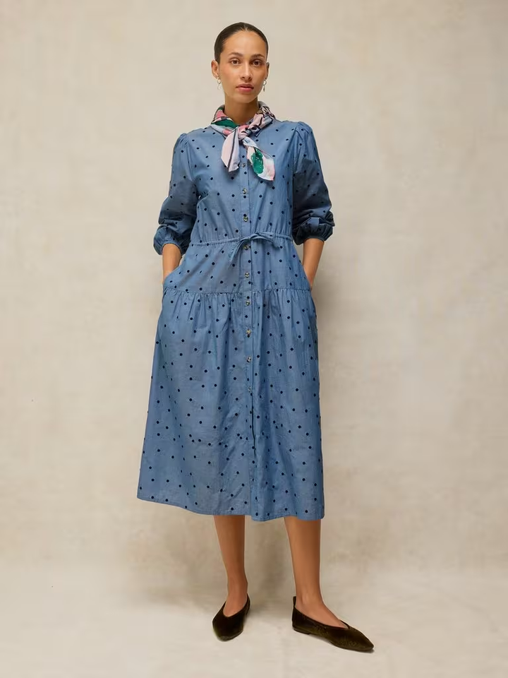 ELSIE EMBROIDERED DRESS