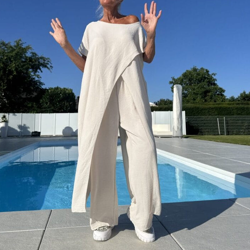 Gabbie™ Elegant Two-Piece Off-Shoulder Set